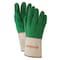 Magid Textile Gloves, Cotton, Gauntlet Cuff Green, XL, 12 PK G399JGT - alternate 1